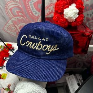 Vintage Dallas cowboys single stitch curdoroy hat clean